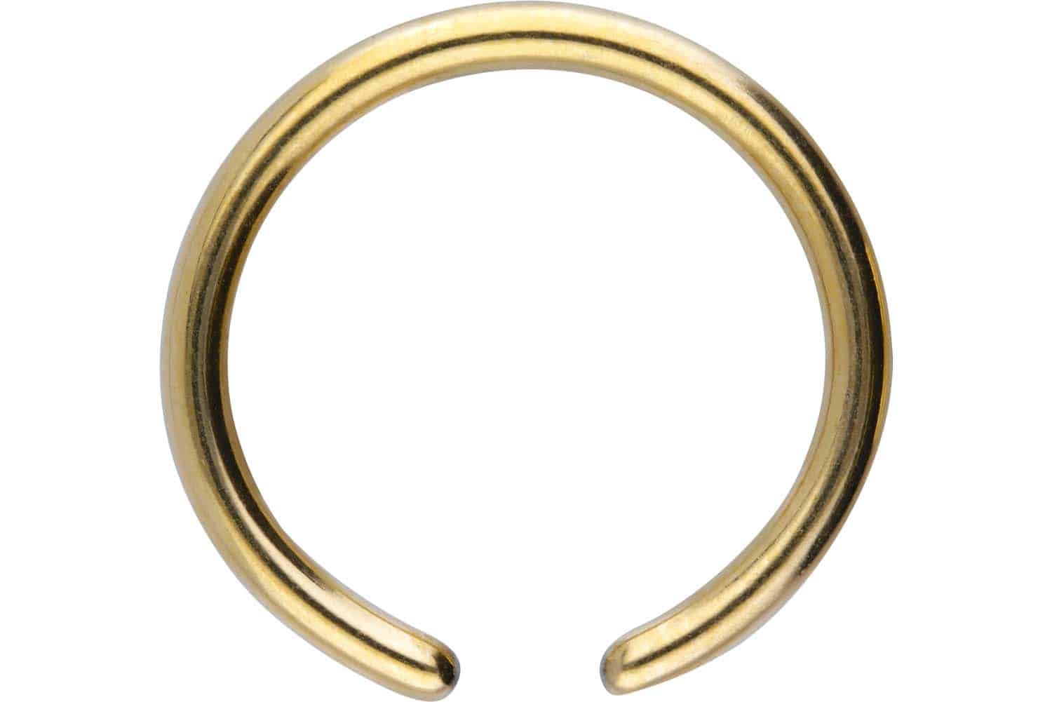 Chirurgenstahl Klemmkugelring Piercing ohne Kugel